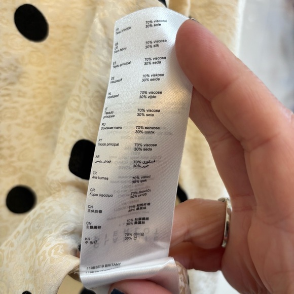 Claudie Perlot Polka Dot Blouse - Picture 13 of 15